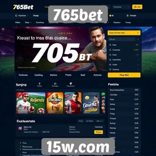 Experiência do usuário no site 765bet